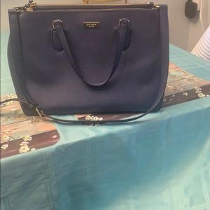 Navy Blue Kate Spade Shoulder Bag